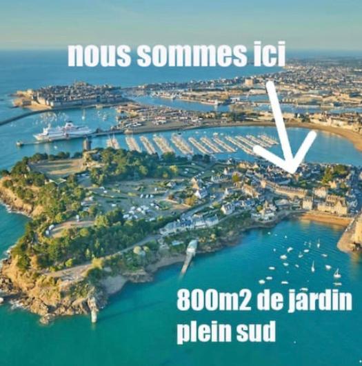 Appartement Aquaroom Rdc - Plage 50M - Rue Gratuite Saint-Malo Exterior photo